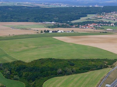  Letiště Plzeň-Letkov od jihu 